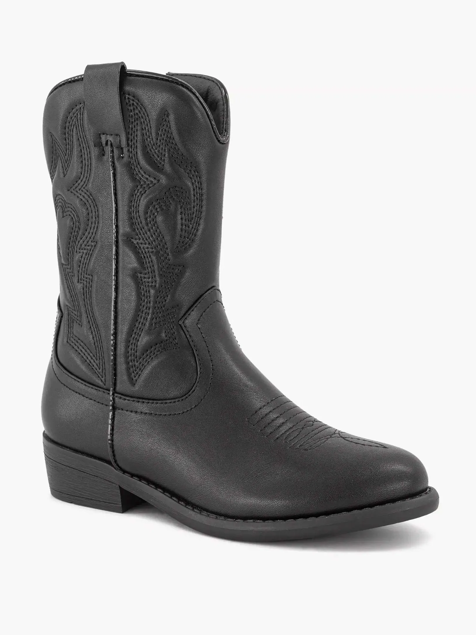 Black Cowboy Boot