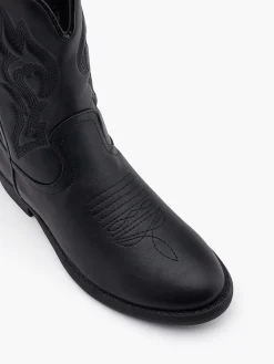 Black Cowboy Boot