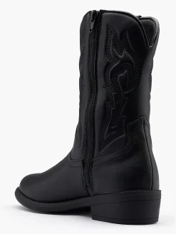 Black Cowboy Boot