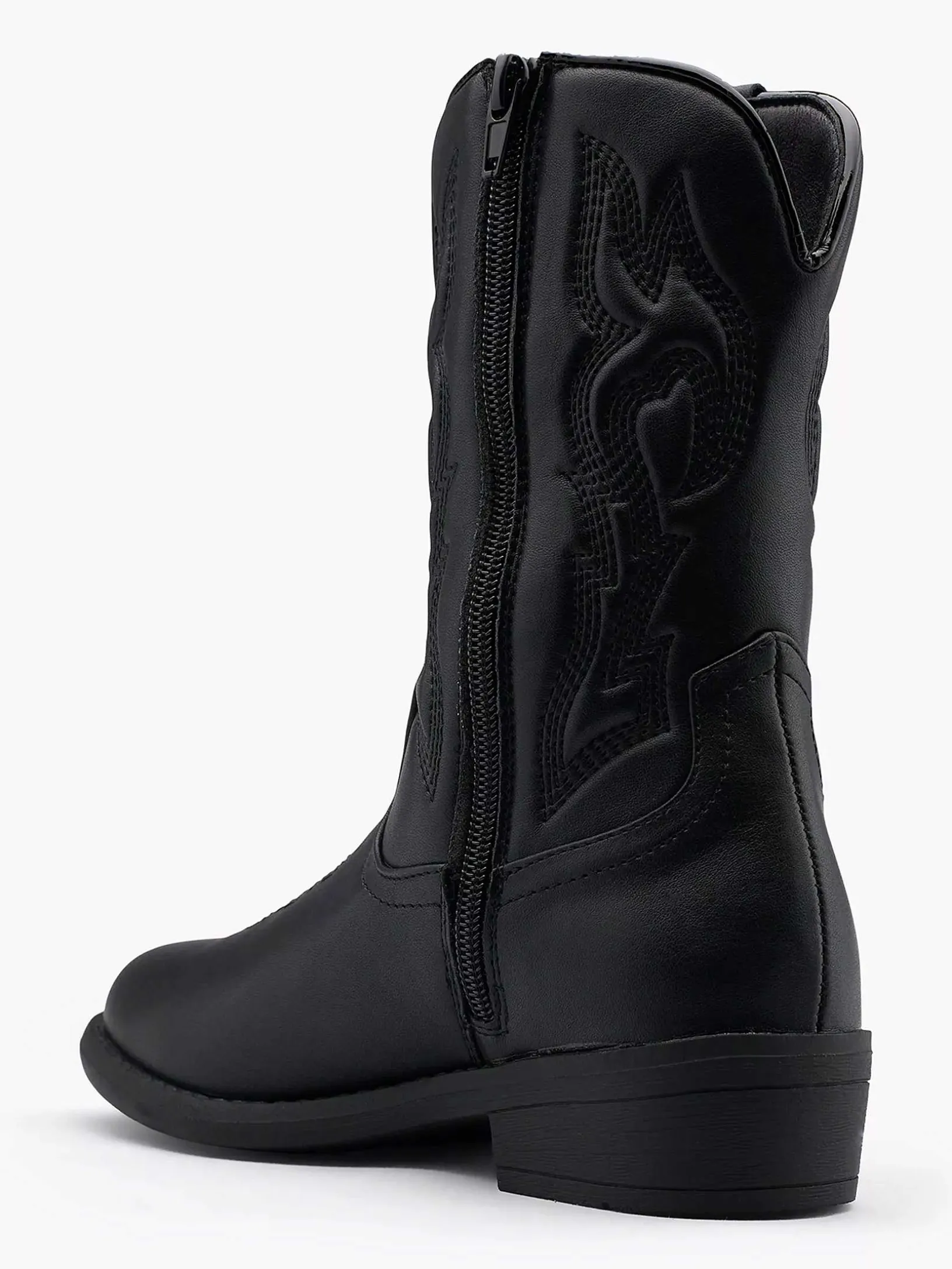 Black Cowboy Boot