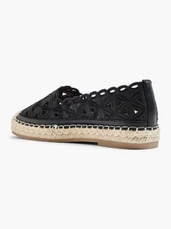 Black Espadrille Lace