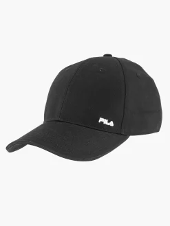 Black Fila Metal Charm Cap