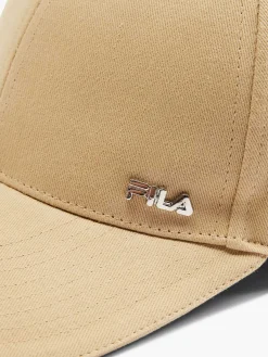 Black Fila Metal Charm Cap