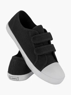 Black Gym Shoe Velcro