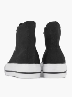Black High Canvas Sneaker