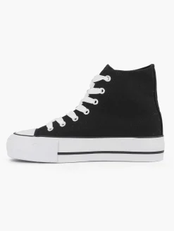Black High Canvas Sneaker