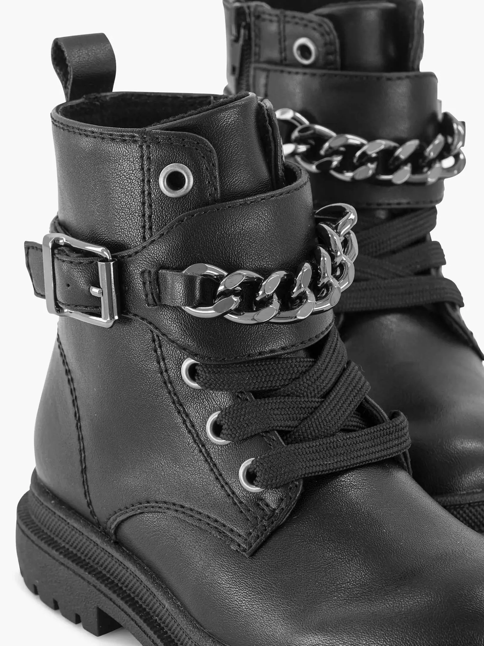 Black Lace Boot Decorative Necklace, Offline Due To Complaints (Laura)