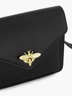 Black Leather Shoulder Bag