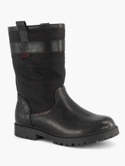 Black Lined Ankle Boots