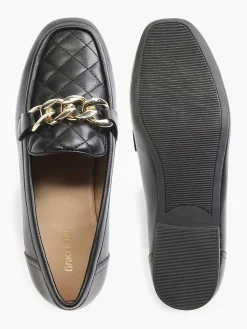 Black Loafer Necklace