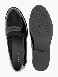 Black Loafer Patent