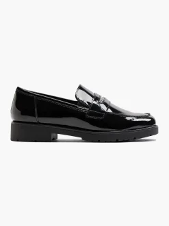 Black Loafer Patent