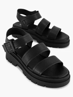 Black Platform Sandal