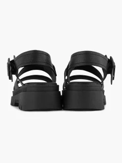 Black Platform Sandal