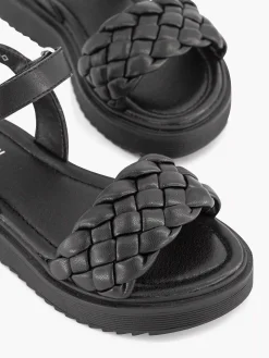 Black Sandal Braided