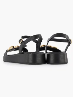 Black Sandal Decorative Necklace