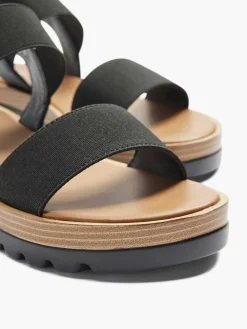 Black Sandal Elastic