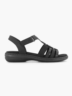 Black Sandal Velcro