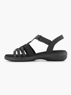 Black Sandal Velcro