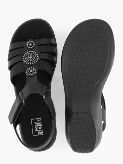 Black Sandal Velcro