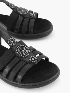 Black Sandal Velcro