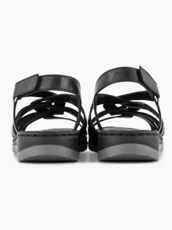 Black Sandal Velcro