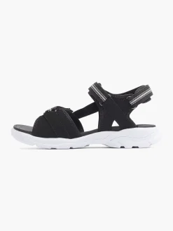 Black Sandal Velcro