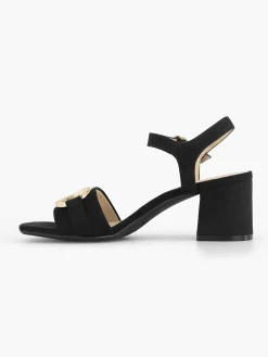 Black Sandalette Decorative Necklace