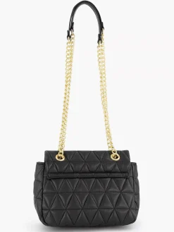 Black Shoulder Bag Quilted