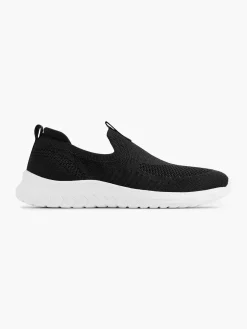Black Slip On Sneaker