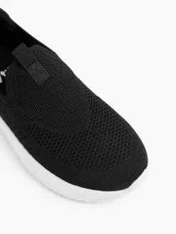 Black Slip On Sneaker