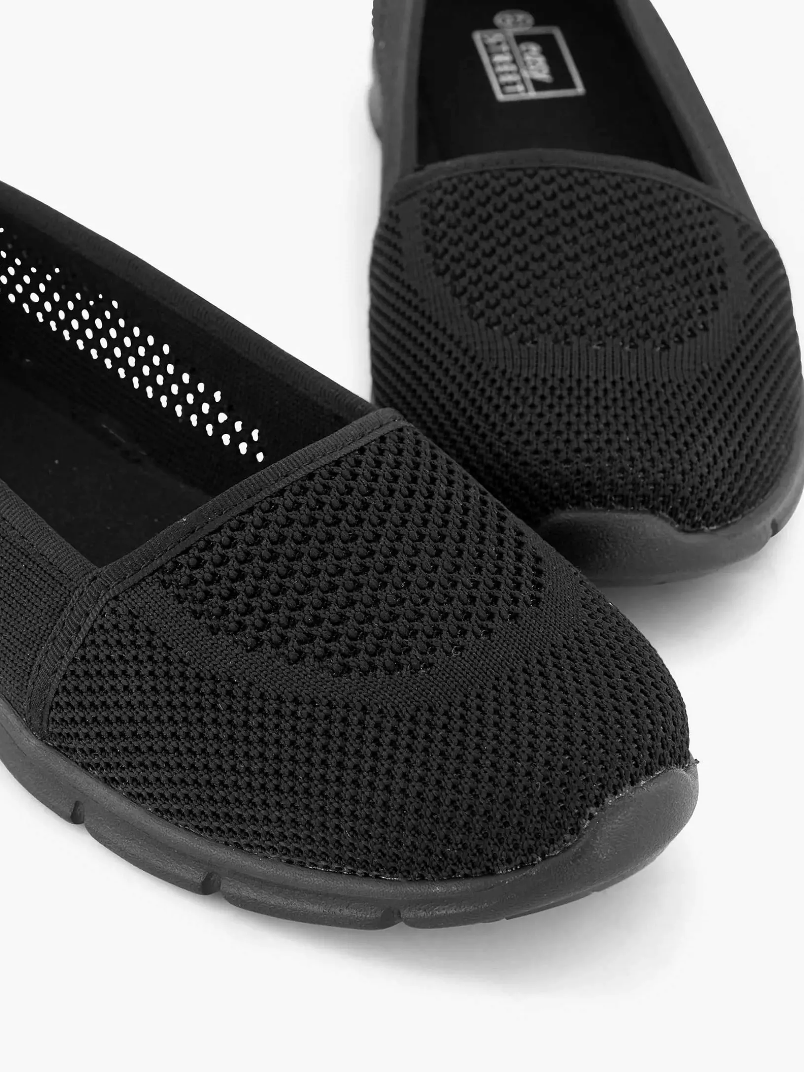 Black Slip-On