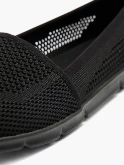 Black Slip-On Memory Foam