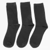 Black Socks 35-42 3 Pack