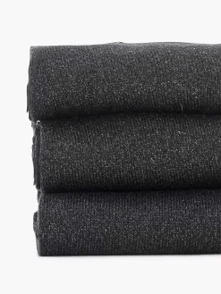 Black Socks 35-42 3 Pack