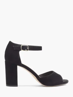 Black Suede Sandalette