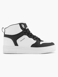 Black White High Sneaker