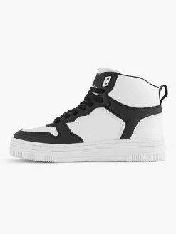 Black White High Sneaker