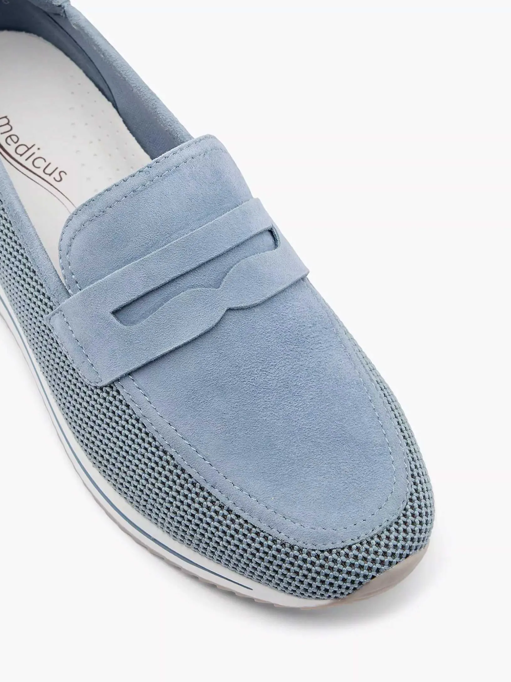 Blue Slip-On