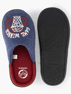 Blue Slip-On Slipper