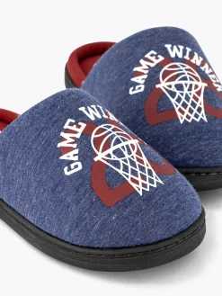 Blue Slip-On Slipper