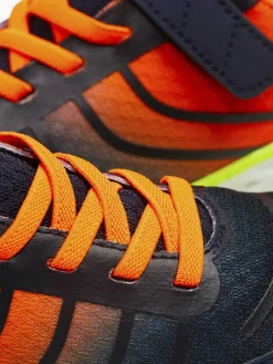 Blue Sneaker Elastic Lace