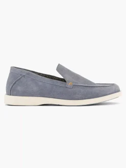 Blue Suede Loafer