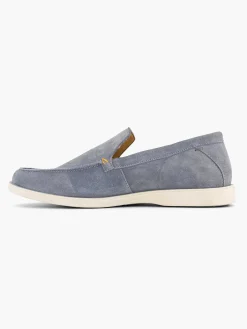 Blue Suede Loafer