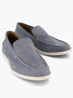 Blue Suede Loafer