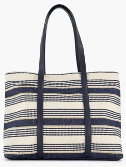 Blue/White Beach Bag