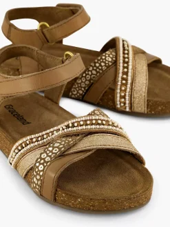 Bronze Colored Sandal
