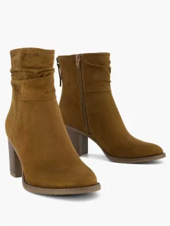 Brown Ankle Boot Heel