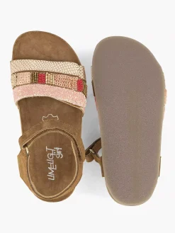 Brown Leather Sandal Beads