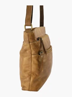 Brown Leather Shoulder Bag